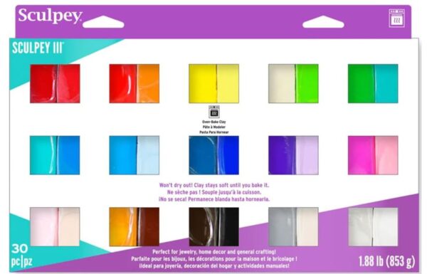 Sculpey III Polymer Clay