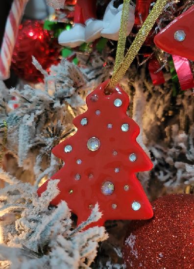 easy polymer clay Christmas ornaments