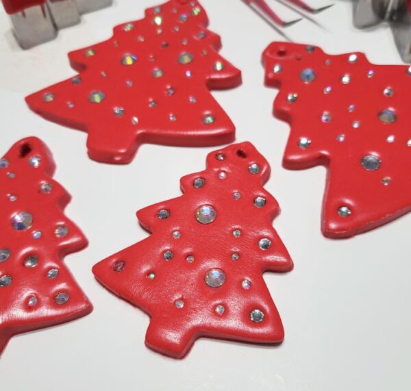 Add a Hole and Embed Crystals