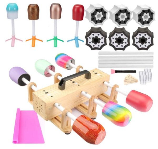 6 Cup Turner For Epoxy Crafts