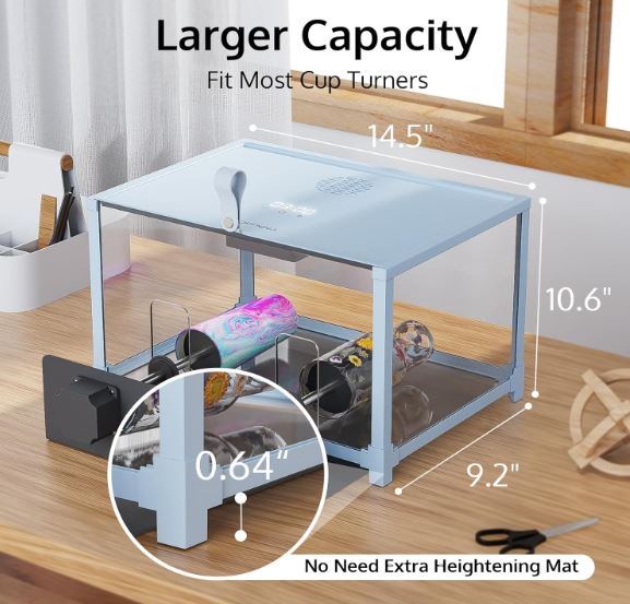 OFFNOVA Large Resin Turner & Curing Machine