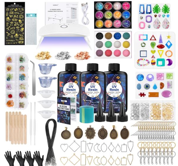 UV Resin Jewelry Making Kit