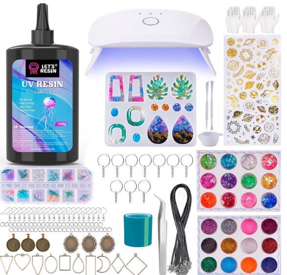 Let's Resin UV Pendant Kit