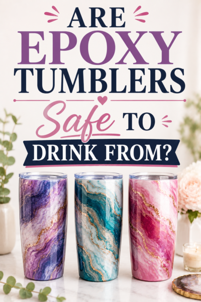 Are Epoxy Tumblers Safe To Drink From