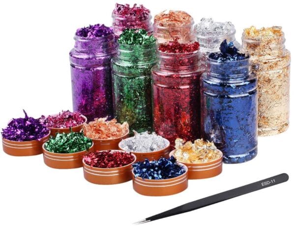 Mingjieus Colorful Gilding Flakes