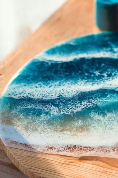 white pigments for resin ocean waves