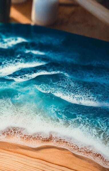 tips for making resin waves