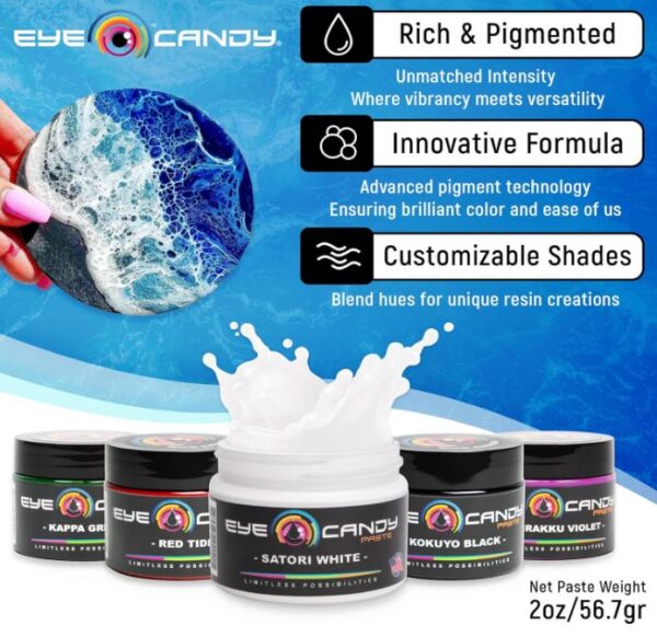 Eye Candy White Resin Pigment Paste