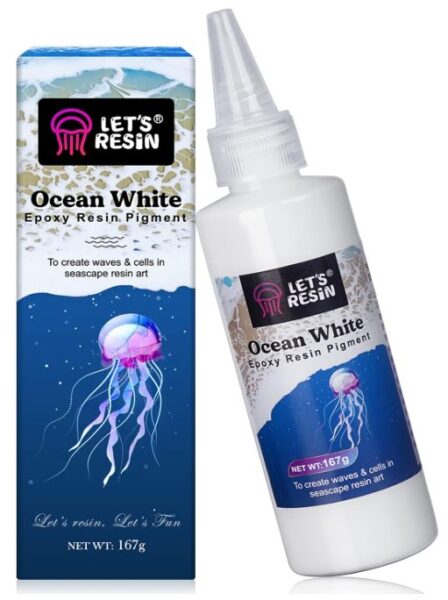 Let's Resin Ocean White Epoxy Resin Pigment