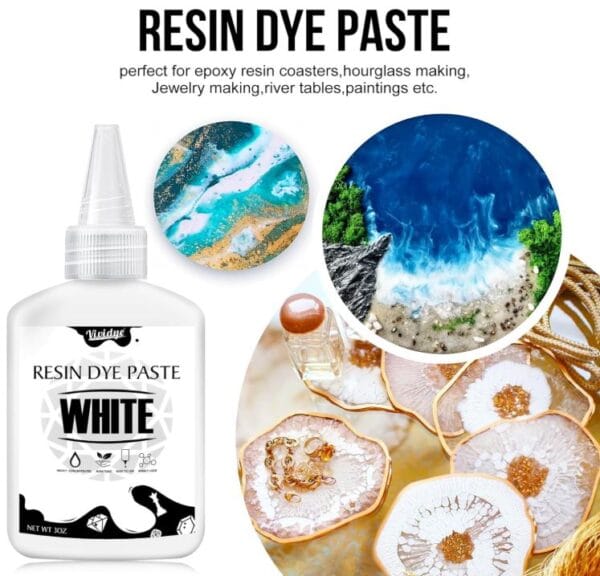Vividye White Epoxy Resin Pigment
